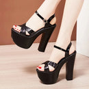 Women Sandals Platform Women Shoes High Heels Banquet Female Sandals