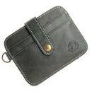 Men Genuine Leather Slim Wallet Male Small Purse Mini Money Bag Wallet