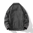Spring Autumn Denim Jackets Men Cotton Casual Denim Outerwear Coats Mens Loose Jean Streetwear