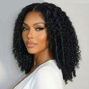 Woman with styled hair against a plain background, Obroi