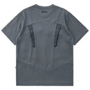 Summer Tactical T-Shirt Mens Patchwork Design T Shirt Streetwear Black Tees Tops