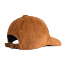 Classic Leather Hat for Men Casual Versatile Kid Suede Leather Autumn Baseball Caps Male