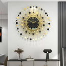 Luxury Wall Clock Living Room Design Creative Wall Clock Silent Brief Art Nordic Clocks Home Decoration