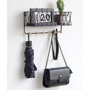 Nordic Creative Wall Hook Storage Rack Home Wall Decoration Multifunctional Partition Iron Storage Rack Organizer Kitchen