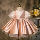 Children Birthday Dress for Baby Girl Ball Gown Infant Royal Spain Princess Dress Kids Boutique Clothes