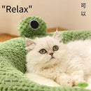 Plush Sofa for dogs Things for dogs Pet bed for Cat's house Semi-enclosed  pet supplies houses and habitat lounger for cats