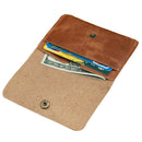 Men's Card Holder Wallet Genuine Leather Coin Purse Ladies Card Mini Bag Clutch Feminine Men's Slim Purse Money Small Wallet
