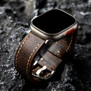 Handmade Genuine Leather Strap For Apple Watch