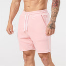 Corduroy Threaded Shorts Training Fitness Oversized Trousers Summer Hip Hop Bottoms Men Short Pants