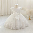 Dress skirt children princess dress lace princess performance dress skirt embroidery dress