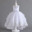 Formal Flower Bridesmaid Princess Dress For Girls Dresses
