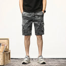 Mens Summer Cotton Cargo Camouflage Shorts Men Clothing Casual Male Sports Short Pants