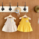 Spring Summer Pet Clothes Kitten Puppy Lovely Princess Skirt Small and Medium-sized Dog Vest Solid Dress