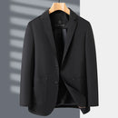 Men's Casual Suit Spring and Autumn Thin Business Slim-fit Solid Seamless Anti-wrinkle Small Suit Jacket