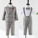 Boys Suit For Birthday 1 Year Clothes Set Baby Little Boy Children Formal Ceremony Tuxedo Dress Child
