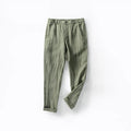 Linen Men Dress Pants Summer Pants Men Loose Trousers