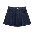 Women's Denim Mini Skirt Spring/Summer Casual Women's Half Skirt