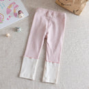 Girls Spring Autumn Princess Pants for Kids Children Breathable Trousers Baby Bottom Clothing