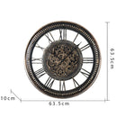 Retro Gear Wall Clock Modern Design Luxury Silent Clocks Wall Home Decor Living Room Decoration