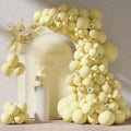 96pcs Pastel Blue/Pink/Yellow/Purple Balloons Set (18/12/10/5 In) for Garland Arch, Premium Latex Balloons for Birthday/Wedding