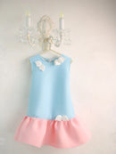 Summer Wings Luxury Holiday Dress Wedding Children Kid Clothes For Baby Girl Dress