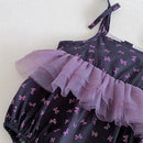 New Infant Girls Fairy Summer Printed Romper Newborn Princess Kids  Cute Dress  0-2T