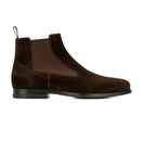 Genuine Leather Men Shoes Breathable Ankle Boots Dress Rome Pointed Toe Chelsea Boots Footwear