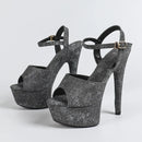 High Heels Platform Sandals Buckle Strap Women Banquet Party Shoes Summer