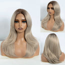 Lace Front Wig Long Straight Ombre lace Wig Cosplay part Wig Blonde Wigs For Women Lace Wig synthetic Lace Wig