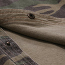 Men Denim Shirts Soft Lapel Camouflage Shirt Jacket Man Casual Slim Tops Shirt Male