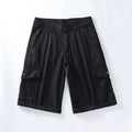 Men Summer Cotton Cargo Shorts Mens Classic Casual Tactical Shorts Pants