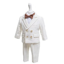 Kids Christening Clothes Suit for Boys Children Formal Outfit Sets Baby Boy Baptism Costume Elegant Evening Party Clothing