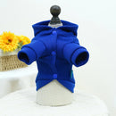 Pet Hoodie Autumn Winter Cute Designer Clothes Small Dog Harness Cat Warm Sweater Puppy Shirt Pug