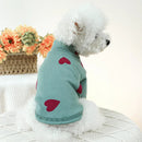 Puppy Sweater Winter Autumn Cat Desinger Pullover Pet Cute Cartoon Knitwear Small Dog Warm Clothes Yorkshire Pomeranian Poodle