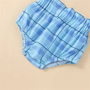 Toddler Kid Baby Girls Summer Clothing Outfit Sets Purple Hanging Neck Sleeveless Tank Tops