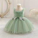 summer baby girl beauty pageant dress sequin princess skirt children flower wedding birthday dress