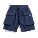 Shorts Men Loose Large Pocket Work Tactical Short Pants Casual Knitted Shorts