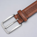 Classic Vintage Emboss Belts For Men Famous Waist Male Strap Belt for Jeans