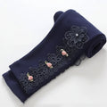 Spring Girls Pants Flower for Kids Children Tights Teenager Casual Clothes Baby Leggins 1-10years