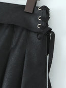 Women Sweet Pleated Mini Skirt Sexy Low Waist Super Short Skirts Chic Leather Slim Skirts