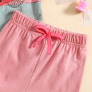 Summer Toddler Baby Boy Outfits Sleeveless Cartoon Embroidery Tops Shorts Set Clothes