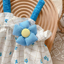 Summer Cute Sweet Baby Girl Romper Hat  Outfits Newborn Baby Thin Cotton Suspenders Clothes