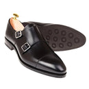 Double Monk Strap Luxury Men Shoes Genuine Leather Handmade Designer Business Dress Shoes for Men Original