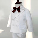 Suit For Baby Boy 9 Month-4 Year Kids Boys Blazer Pants Clothes Set Baptism Wedding Elegant Party Dress