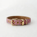 Engraved Pet Collars Leather Small Medium Dog Collar and Tag Set Dogs Accessories