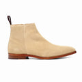 Handmade Casual Men Shoes Leather Dress Ankle Boots Pointed Chelsea Boots