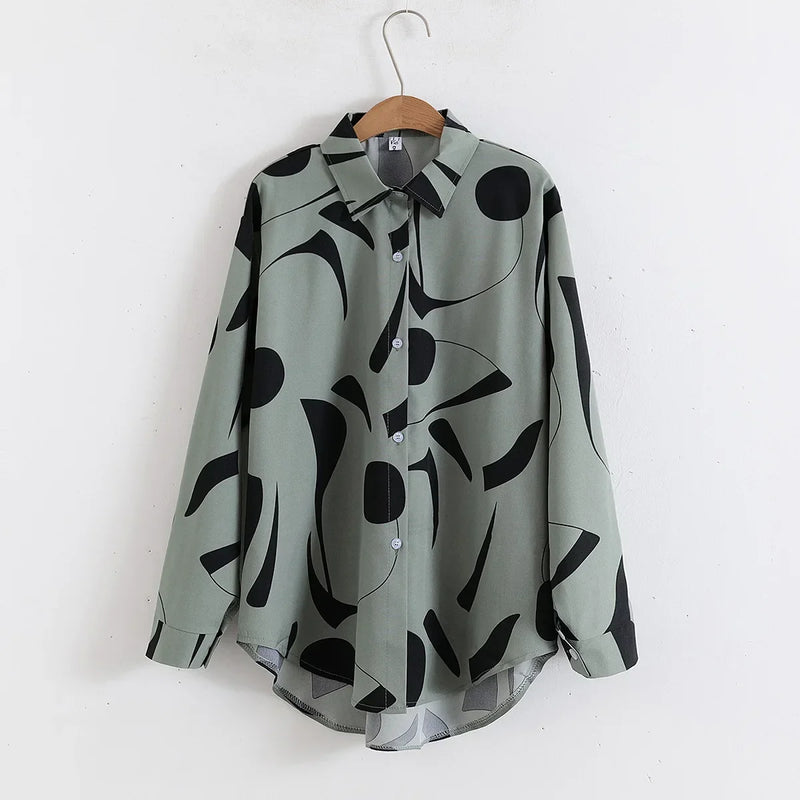 Blouse Casual Summer Tees Streetwear Autumn Shirts for Women Clothes