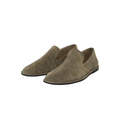 Women Loafers British Retro Suede Flat Slip-on Soft Genuine Leather Comfortable Loafers Flat Shoes Women