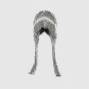 Fur-trimmed hat on a light gray background, Obroi