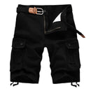 Summer Men's Multi Pocket Military Cargo Shorts Male Cotton Mens Tactical Shorts Short Pants Streetwear